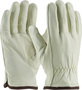 Protective Industrial Products Size Large Natural PIP® Cowhide Foam Lined Cold Weather Gloves
