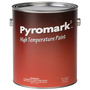 Airgas - TEM025002 - Tempil 1 Gallon Can Flat Black Pyromark® Paint