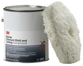 3M™ 1 Gallon Pail Red Solvent Paste Marine Premium Mold And Tooling Compound