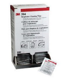 3M™ 8" X 10" Cellulose Towelette Alcohol-Free Respirator Cleaning Wipes For Elastomeric Facepiece Respirator