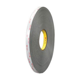 3M™ 1/2" X 72 yd Gray VHB™ 4936 25 mil Acrylic Foam Bonding Tape