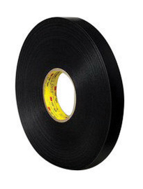 3M™ 3/4" X 36 yd Black VHB™ 4949 45 mil Acrylic Foam Double Sided Bonding Tape