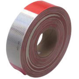 3M™ 2" X 150' Red/White Diamond Grade™/Scotchlite™ Series 983 Marking Tape