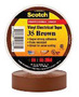 3M™ 1/2" X 20' Brown Scotch® 7 mil PVC Electrical Tape