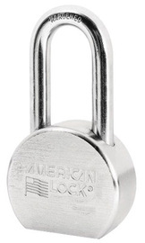 American Lock® 2 1/2" X 1 1/8" Solid Steel Rekeyable Padlock With 7/16" X 15/16" X 2" Shackle (6 Locks Per Set, Keyed Differently)