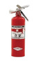 Amerex® 5 Pound Halotron® I 5-B:C Steel Fire Extinguisher For Class B And C Fires With Anodized Aluminum Valve, Vehicle/Marine Bracket And Nozzle