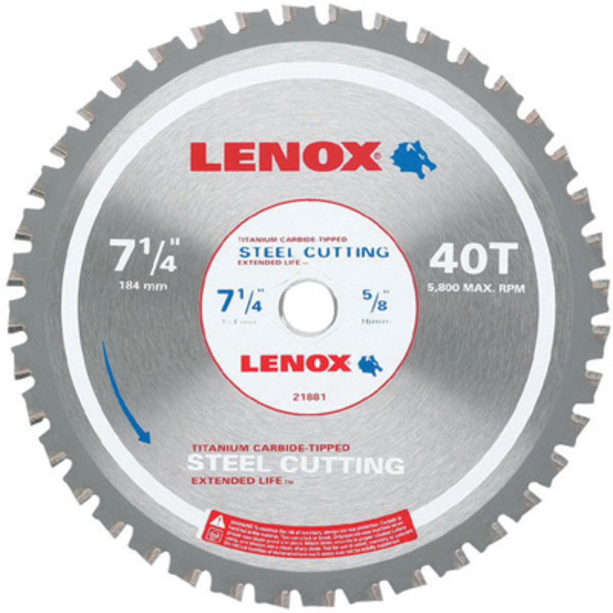 Lenox Metal Max Diamond Grit 6" Circular Saw Blade Metal Cutting Wheel New 