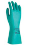 Ansell Size 10 Green Sol-Vex® 13" 11 mil Nitrile Chemical Resistant Gloves With Sandpatch Grip Finish And Straight Cuff