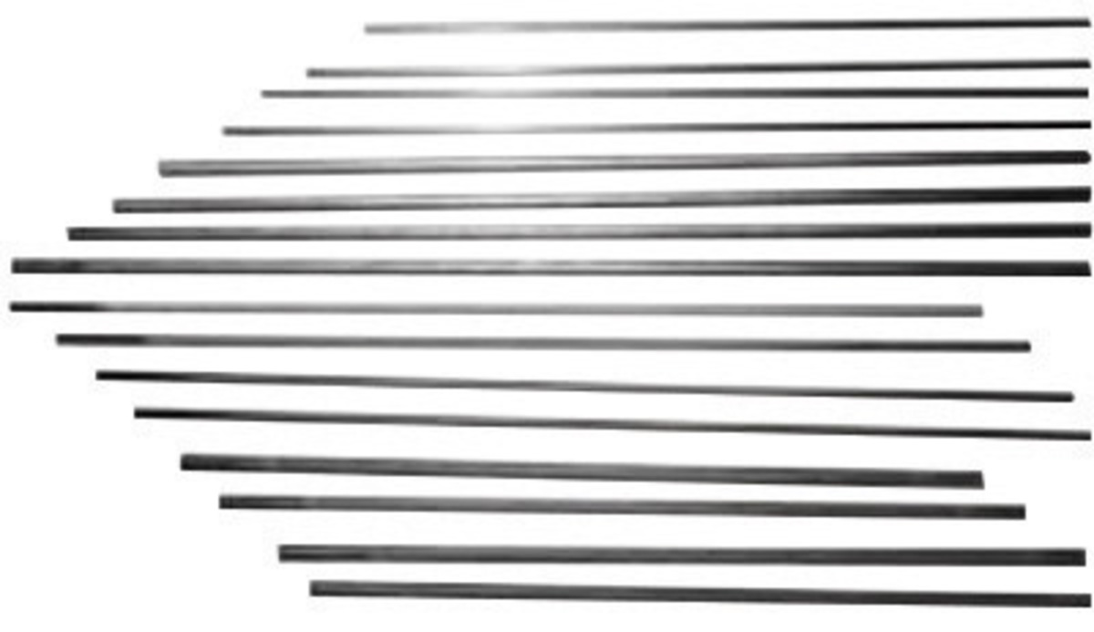 3 Boxes Radnor 3/16 X 12 Pointed Arc Gouging Electrode 50 Each Per Package 