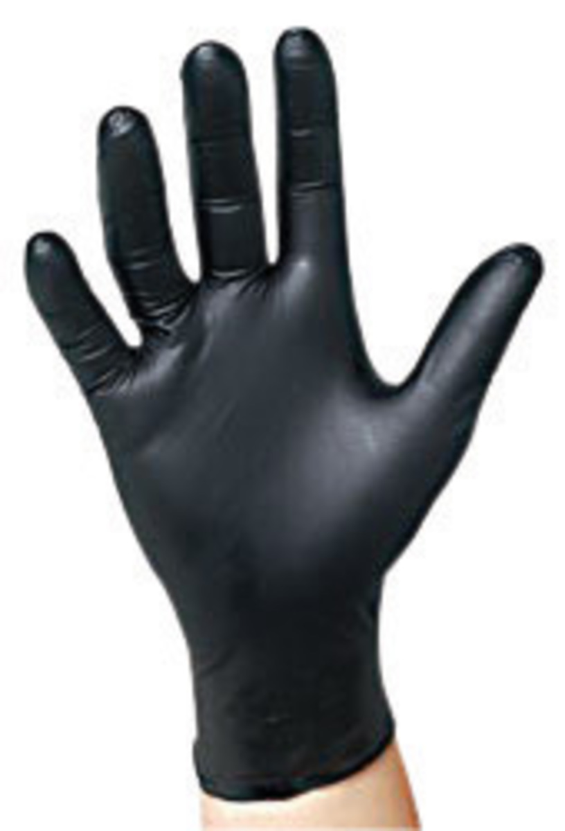 finger n size SHOWA⢠B139700PFL Airgas Black N DEX Large 11