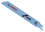 6" X .035" Bosch Bi-Metal Reciprocating Saw Blade With 24 Teeth Per Inch (25 Per Carboard Tube, Bulk Packaged)