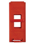 Brady® Red Polypropylene Lockout Device