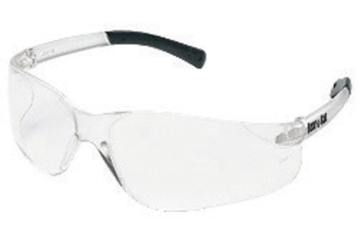 BCP 1 pair Clear Color Slip On Clear Side Shield for Safety Glasses 