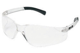 Crews BearKat® Clear Safety Glasses With Clear Anti-Scratch Lens