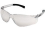 MCR Safety® BearKat® Wrap-Around Clear Safety Glasses With Clear Mirror/Anti-Scratch/Indoor/Outdoor Lens