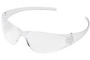 Crews Checkmate® Clear Safety Glasses With Clear Anti-Scratch Lens