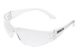 Crews Checklite® Clear Safety Glasses With Clear Anti-Scratch Lens