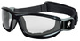 Crews Reaper™ Dust Impact Goggles With Black Foam Lined Frame And Clear Anti-Fog Hard Coat Lens