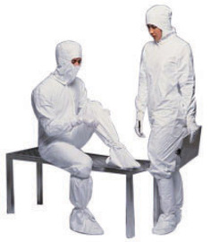 DuPont™ Medium White Tyvek® IsoClean® Disposable Coveralls With Hood
