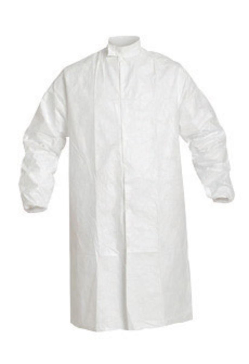 Airgas - DPPTY122SWHLG00 - DuPont™ Large White Tyvek® 400 Disposable  Coveralls With Hood