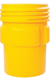 Eagle 31" X 26 1/16" X 41 1/4" Yellow HDPE Containment Overpack Drum