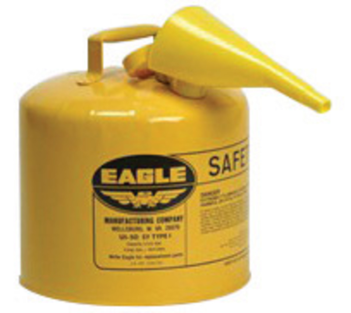 Red for sale online EAGLE UI-50-FS 5 Gallon Safety Can with F-15 Funnel 