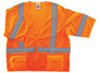 Ergodyne 2X - 3X Orange GloWear® 8320Z Polyester Mesh Vest