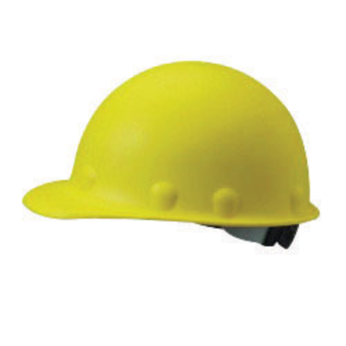 Fibre-Metal Cap Style Hard Hat with 8 Point Ratchet Suspension Hi-Vis Yellow 