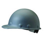 Honeywell Gray Fibre Metal® P2 Roughneck Fiberglass Cap Style Hard Hat With Ratchet/8 Point Ratchet Suspension