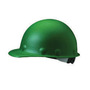 Honeywell Green Fibre Metal® P2 Roughneck Fiberglass Cap Style Hard Hat With Ratchet/8 Point Ratchet Suspension