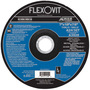 Flexovit® 4 1/2" X 1/8" X 7/8" HIGH PERFORMANCE™ 24 - 30 Grit Aluminum Oxide Grain Reinforced Type 27 Depressed Center Cut Off Wheel