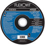 Flexovit® 7" X 1/8" X 7/8" HIGH PERFORMANCE™ 24 - 30 Grit Aluminum Oxide Grain Reinforced Type 27 Depressed Center Cut Off Wheel