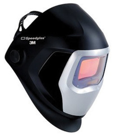 3M™ Speedglas™ Black Welding Helmet With 2.1" x 4.2" Variable Shades 5, 8 - 13 Auto Darkening Lens