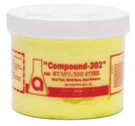 Harris Welco® 28 Ounce Jar Yellow Compound 302 Postweld Cleaner