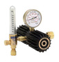 Harris® Model 6-CD100F-320 Heavy Duty Two-Stage High Capacity Co2 Carbon Dioxide Two Stage Flowmeter, CGA-320