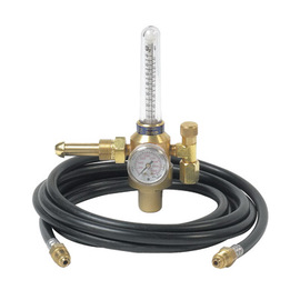 Harris® Harris® Up to 140 SCFH Compensated Shielding Gas Kit Argon/Carbon Dioxide Flowmeter Regulator, CGA-580