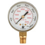 Harris® 2.5" Brass 4000 PSI Replacement Regulator Pressure Gauge For Non-Corrosive Gas With 280 BAR (Dual Scale)