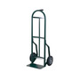 Harper™ Series 54T 600 lb Steel Industrial Hand Truck With 8" X 2" Offset Poly Hub Solid Rubber Wheels, Pin Handle And 7" X 14" Base Plate