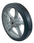 Harper™ 12'' X 2 1/2'' 750 lb Mold-On Rubber Wheel With 2 3/4" Hub And Roller Bearing