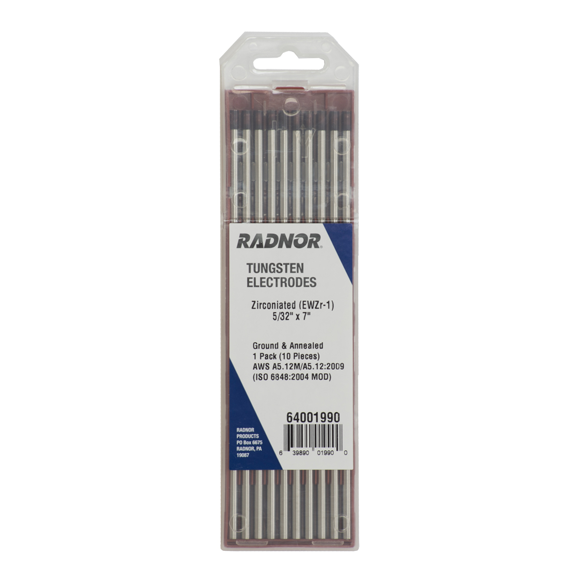 Radnor 116 X 7 E3 Tungsten Electrode Ground 2 Per Package Radnor 116 X 7 E3 Tungsten Electrode Ground 2 Per Package