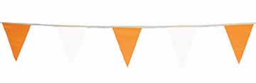 100 Pack of 40 Cortina Safety Products 03-404 Pennant Vinyl 100' Orange/White 100 Pack of 40 Cortina Safety Products 03-404 Pennant Vinyl 100' Orange/White