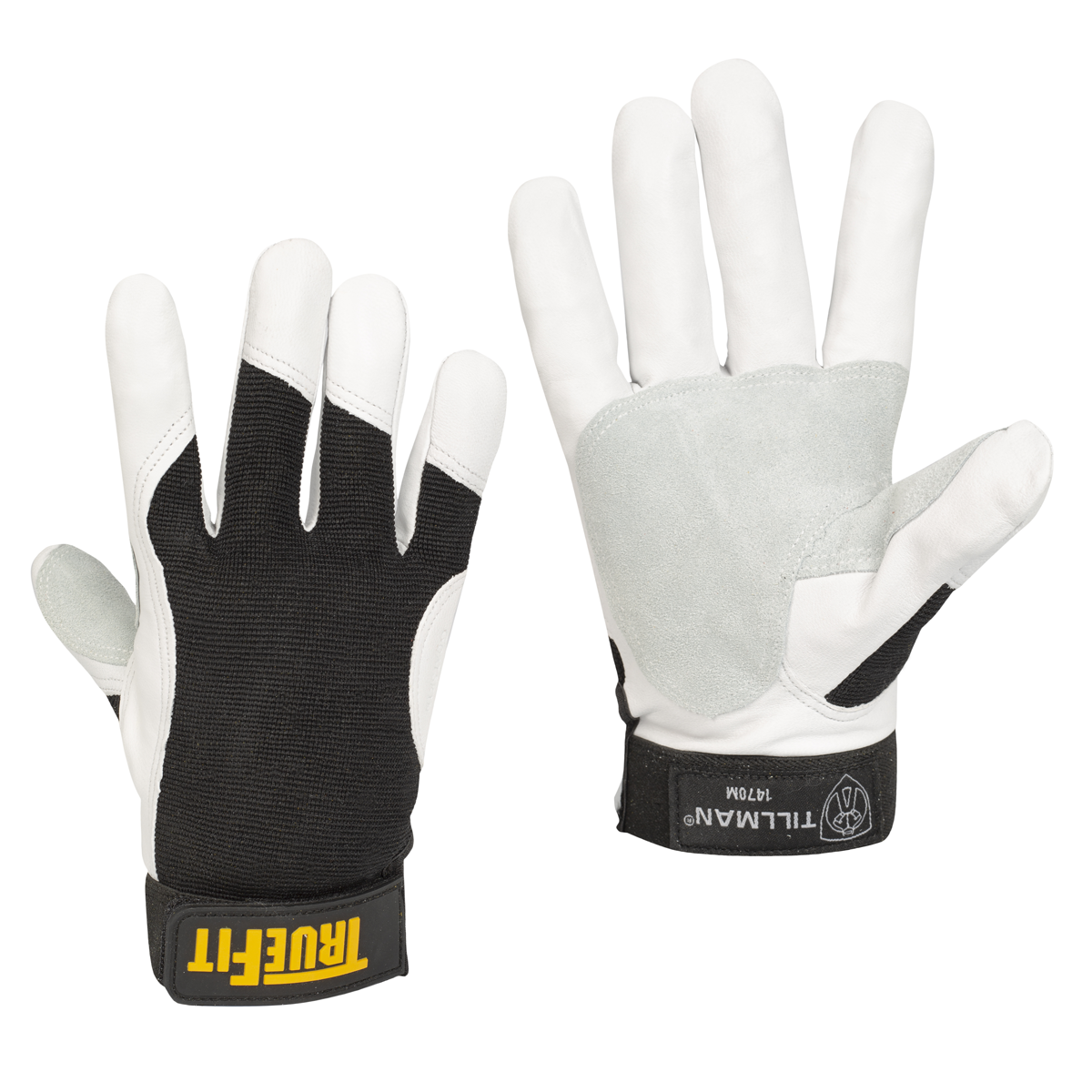 Airgas - RAD64056814 - RADNOR™ 2X Black And Blue TrekDry® And Synthetic  Leather Full Finger Mechanics Gloves With TPR And Hook And Loop Cuff (While  Supplies Last)