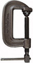 BESSEY® Tools 6 - 9 1/2" 100 Series Heavy Duty C-Clamp With Square Head On The T-Handle