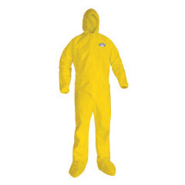 Kimberly-Clark Professional™ 2X Yellow KleenGuard™ A70 1.5 mil Polypropylene/Polyethylene Coveralls