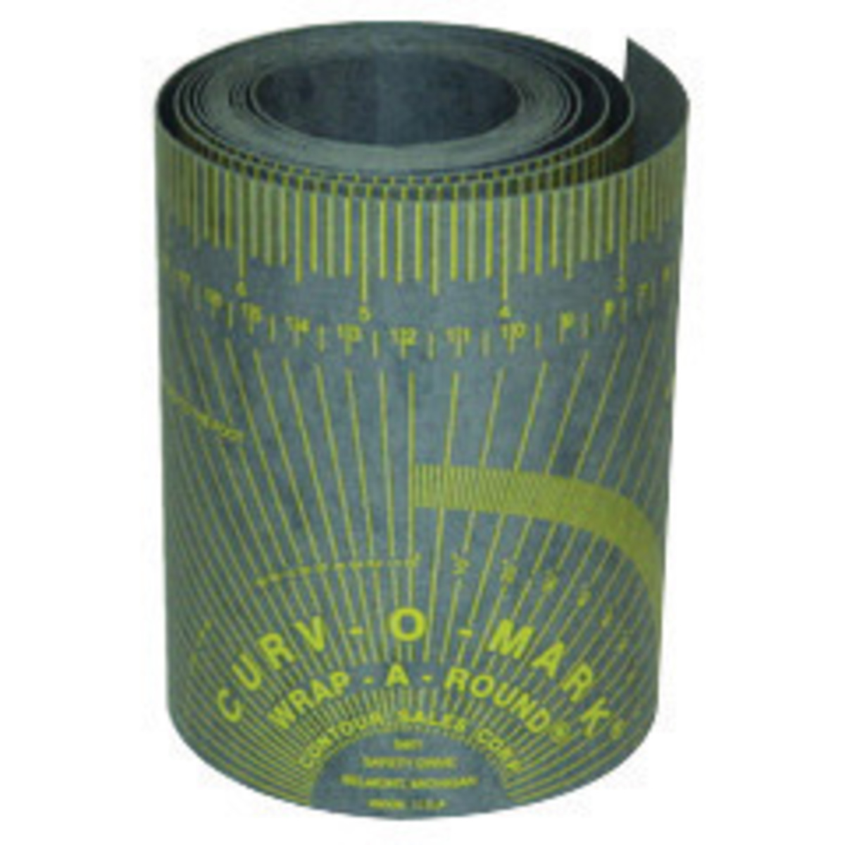 1 Noir Jackson Safety Curv-O-Mark Wrap-A-Round Règle de soudure/raccord de tuyauterie 3.88 x 4 
