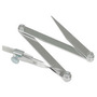Jackson Safety® Contour® Curv-O-Mark® #1220 Small Aluminum Radius Marker (For 20" Pipe)