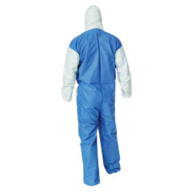 Kimberly-Clark Professional™ 5X - 6X White KleenGuard™ A40 SMS Film Laminate Disposable Coveralls