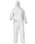 Kimberly-Clark Professional™ Large White KleenGuard™ A35 Film Laminate Disposable Coveralls