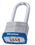 Master Lock® Laminated Steel Resettable Set-Your-Own Combination Padlock With 5/16" X 2 1/4" Shackle