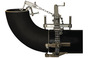 Mathey Dearman™ Carbon Steel Single Jackscrew Chain Clamp (For 10" - 36" Pipe)